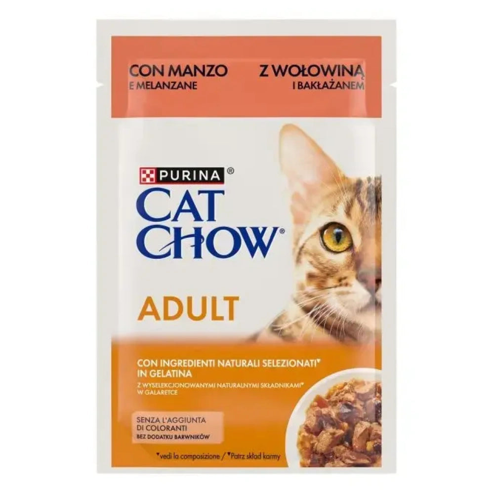 Purina Cat Chow Adult Sobre Comida Húmeda para Gatos 85g PURINA CAT CHOW Mascotas-Ávila