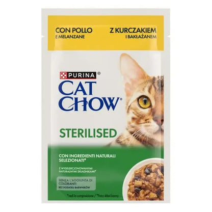 Purina Cat Chow Steril Sobre Comida Húmeda para Gatos 85g PURINA CAT CHOW Mascotas-Ávila