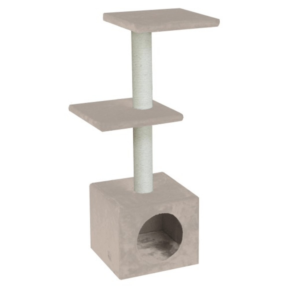 Vison Rascador Amelie Tres Alturas para Gatos 30x30x89cm Nayeco NAYECO Mascotas-Ávila
