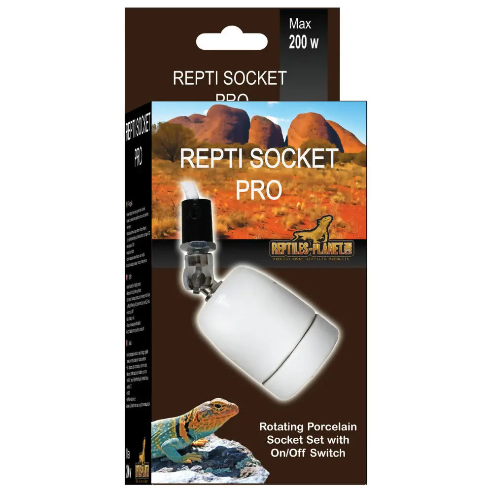 Repti Socket Pro Casquillo Ceramico 200W Reptiles-Planet REPTIPLANET Mascotas-Ávila