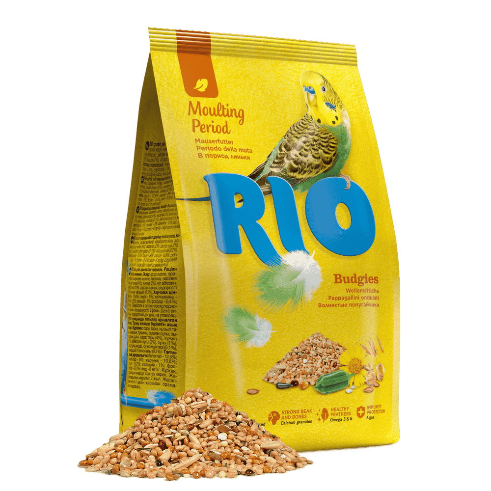 Rio Alimento Completo para Periquitos en Muda RIO Mascotas-Ávila