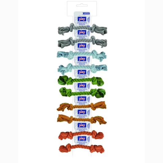 Ristra Cuerda Dental Lisa 22,5 cm-70 g NAYECO Mascotas-Ávila