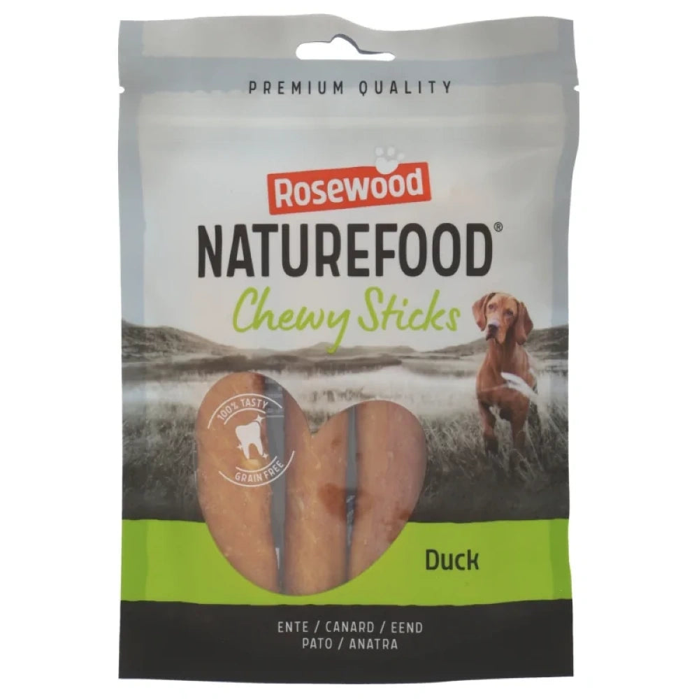 Rosewood Chewy Sticks Pato Snack para Perros Pequeños 100g ROSEWOOD Mascotas-Ávila