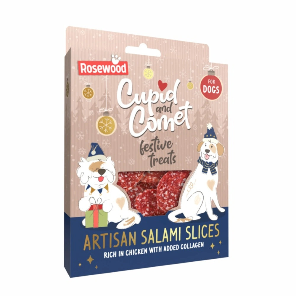 Rosewood Lonchas de Salami de Lujo Snack Natural para Perros 120g ROSEWOOD Mascotas-Ávila