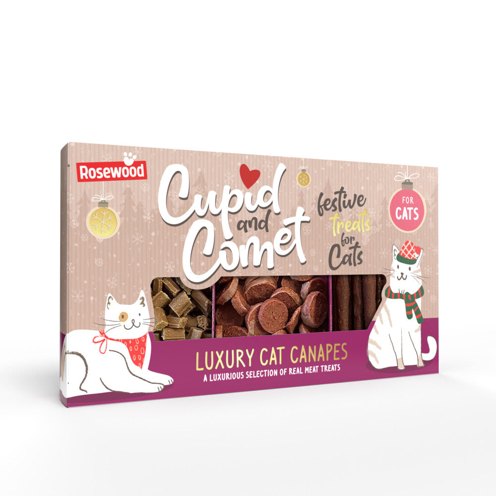Rosewood Snack Cat Navidad Canapés 120gr ROSEWOOD Mascotas-Ávila