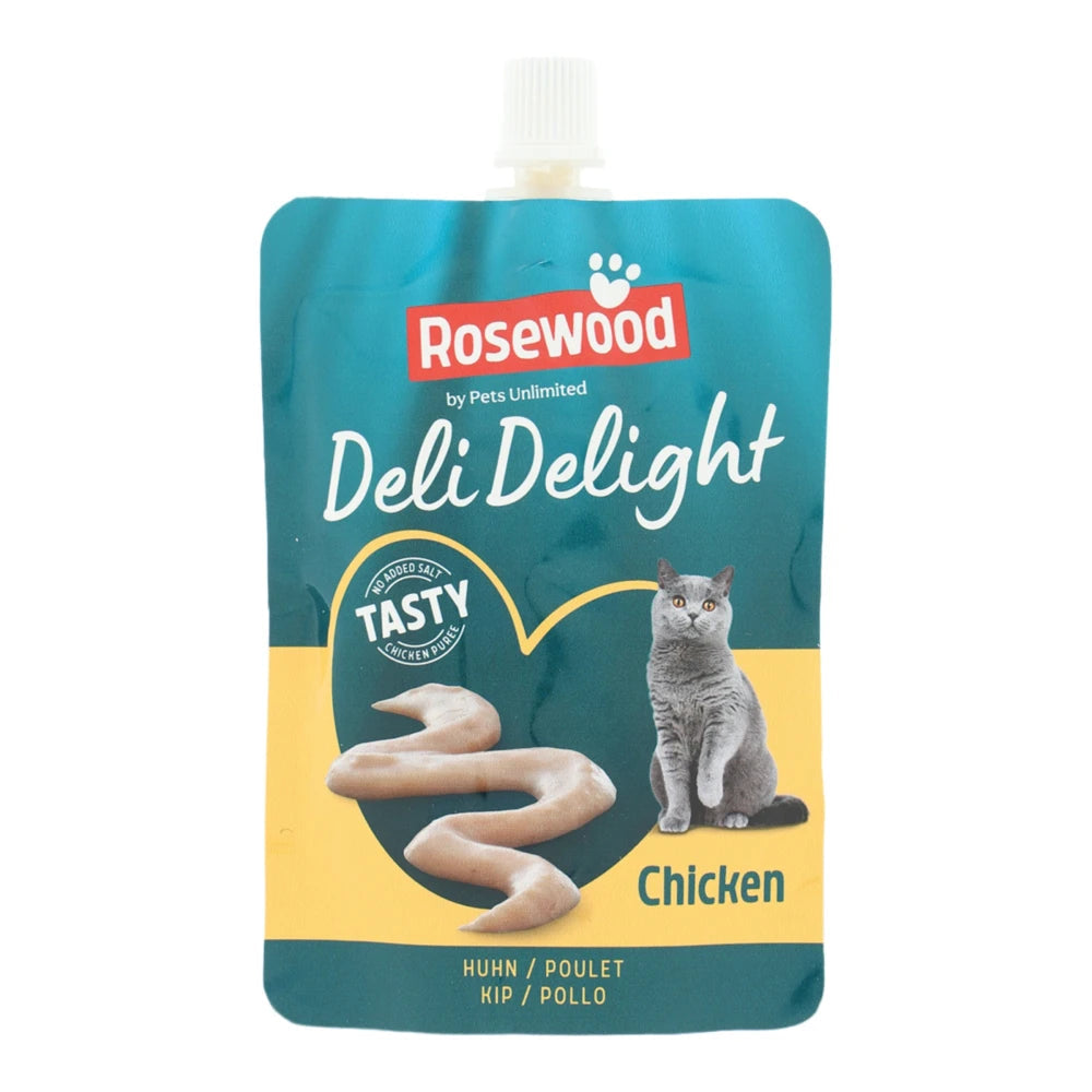 Rosewood Snack Deli Delight de Pollo para Gatos ROSEWOOD Mascotas-Ávila