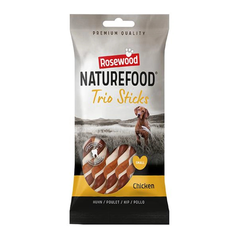 Rosewood Trio Sticks Chicken Snack para Perros ROSEWOOD Mascotas-Ávila