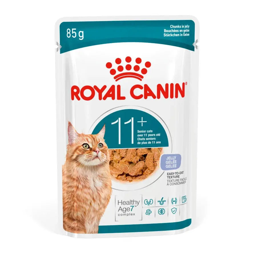 Royal Canin Ageing 11+ Comida Húmeda en Gelatina para Gatos 85 g ROYAL CANIN Mascotas-Ávila