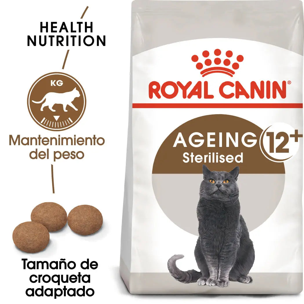 Royal Canin Ageing 12+ Sterilized Pienso para Gatos ROYAL CANIN Mascotas-Ávila