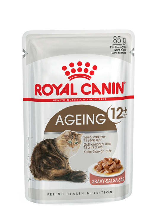 Royal Canin Ageing 12+ en Salsa 85 g Alimento Húmedo para Gatos ROYAL CANIN Mascotas-Ávila