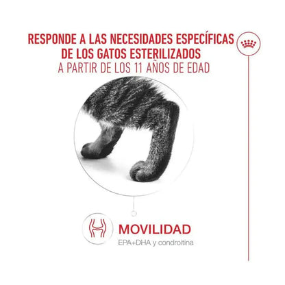 Royal Canin Ageing Sterilised 11+ Pienso para Gatos Senior Esterilizados ROYAL CANIN Mascotas-Ávila