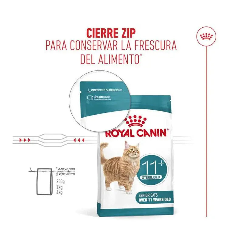 Royal Canin Ageing Sterilised 11+ Pienso para Gatos Senior Esterilizados ROYAL CANIN Mascotas-Ávila
