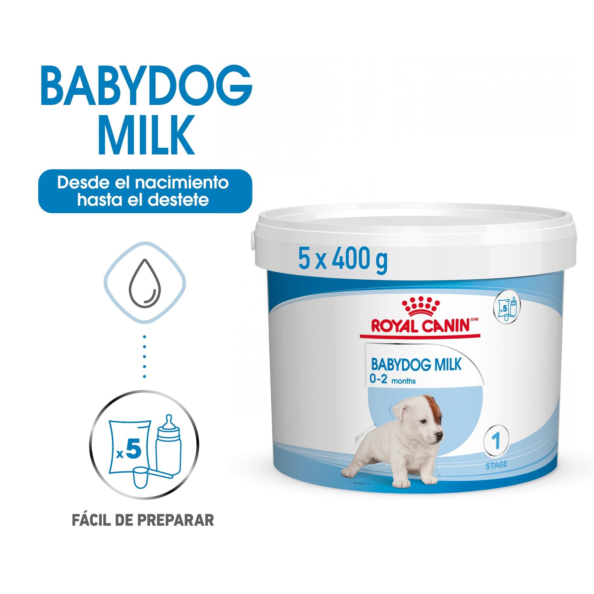 Royal Canin Babydog Milk Leche en Polvo para Cachorros ROYAL CANIN Mascotas-Ávila