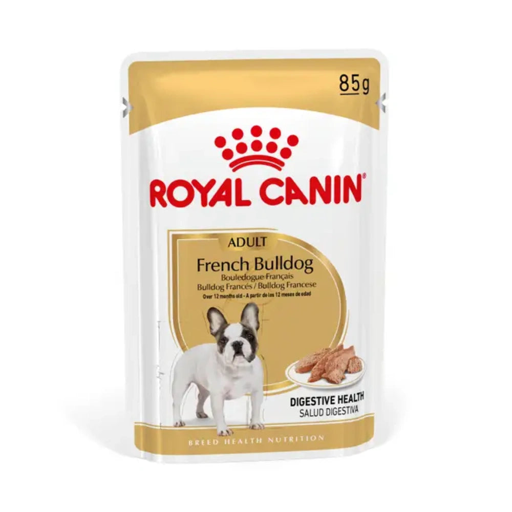 Royal Canin Bulldog Francés Adult Comida Húmeda para Perros 85g ROYAL CANIN Mascotas-Ávila