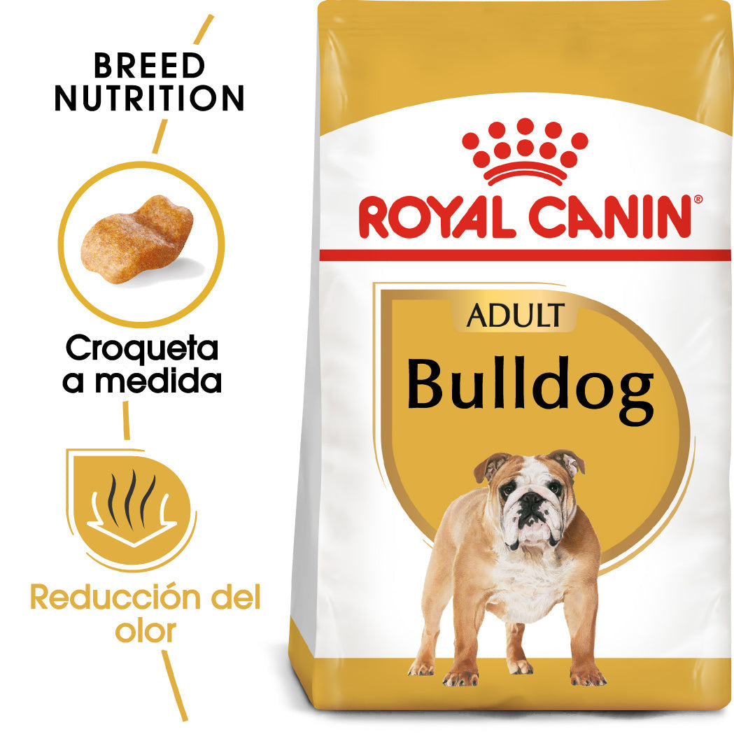 Royal Canin Bulldog Inglés Pienso para Perros de Raza Bulldog Adultos ROYAL CANIN Mascotas-Ávila