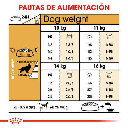 Royal Canin Cocker Spaniels Pienso para Perros de Raza ROYAL CANIN Mascotas-Ávila