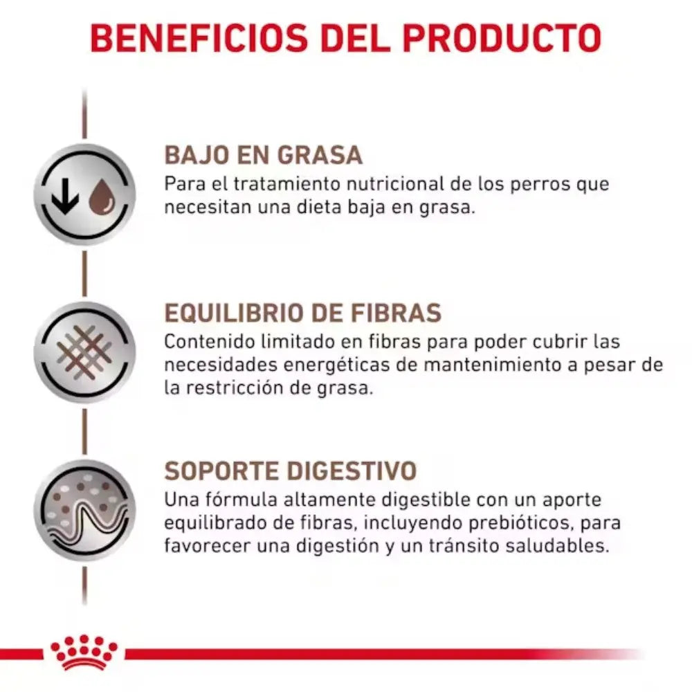 Royal Canin Gastrointestinal Low Fat Small Dog Pienso para Perros ROYAL CANIN VET Mascotas-Ávila