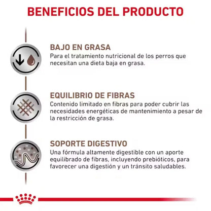 Royal Canin Gastrointestinal Low Fat Small Dog Pienso para Perros ROYAL CANIN VET Mascotas-Ávila