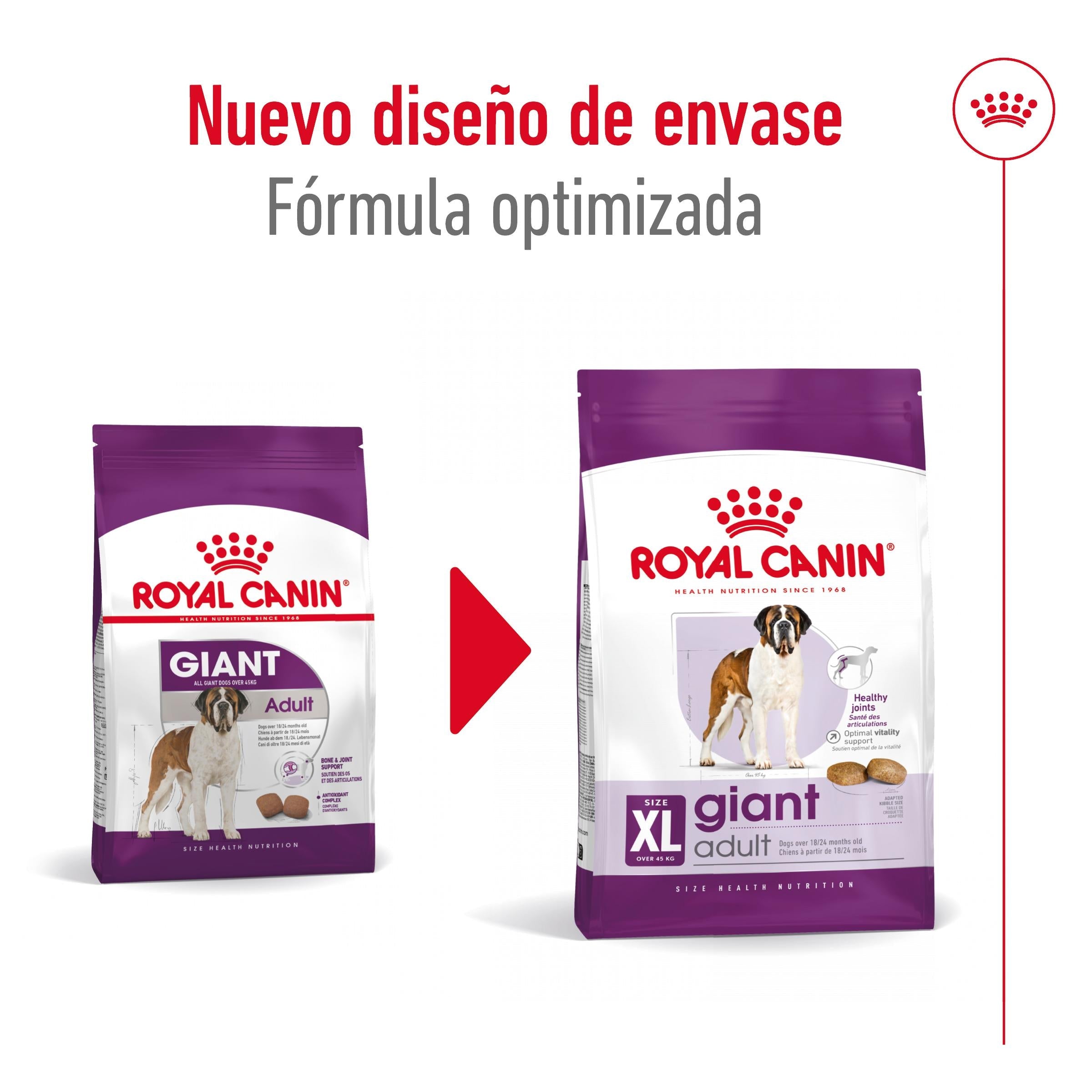 Royal Canin Giant Adult 15 kg Pienso para Perros ROYAL CANIN Mascotas-Ávila