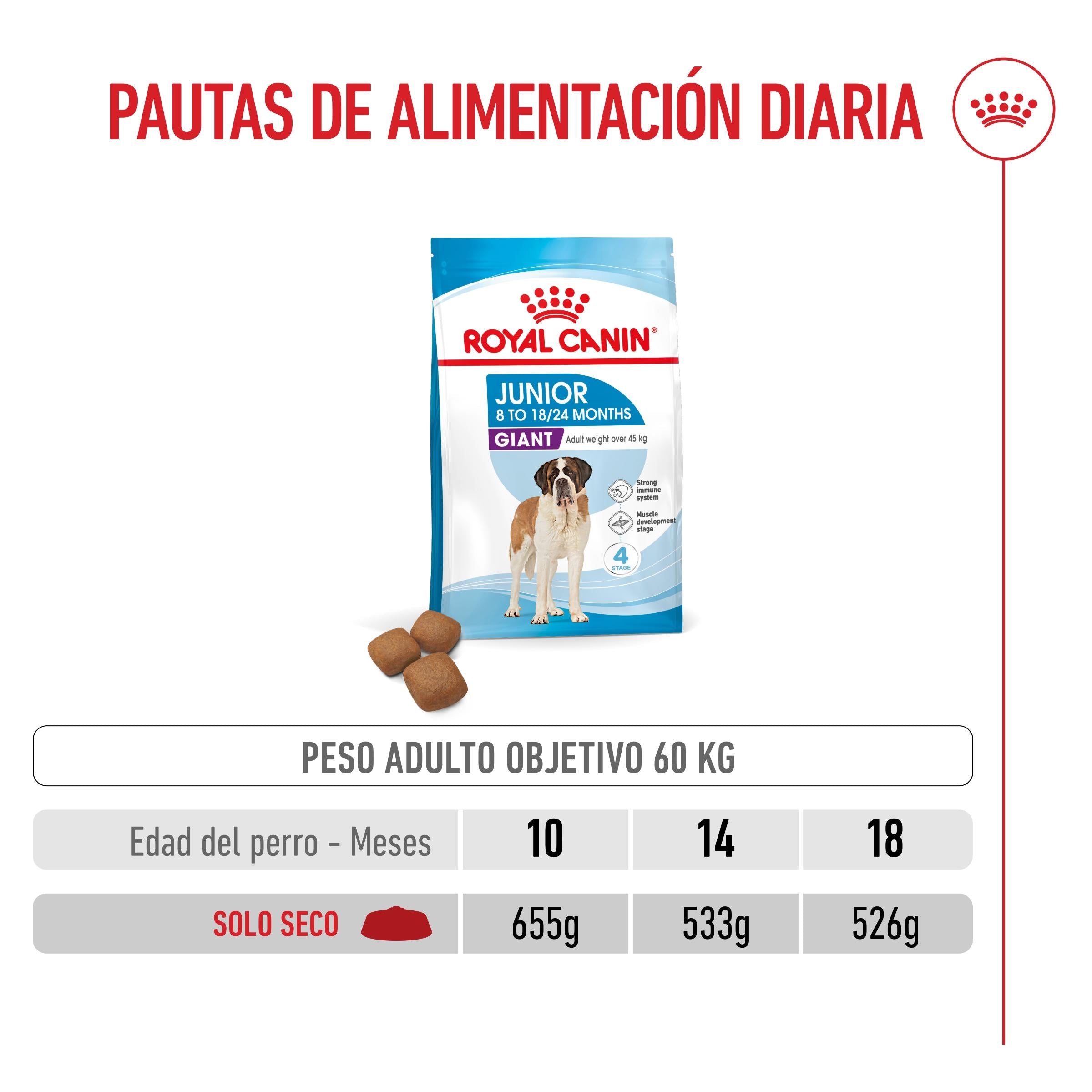 Royal Canin Giant Junior Pienso para Cachorros de Raza Grande ROYAL CANIN Mascotas-Ávila