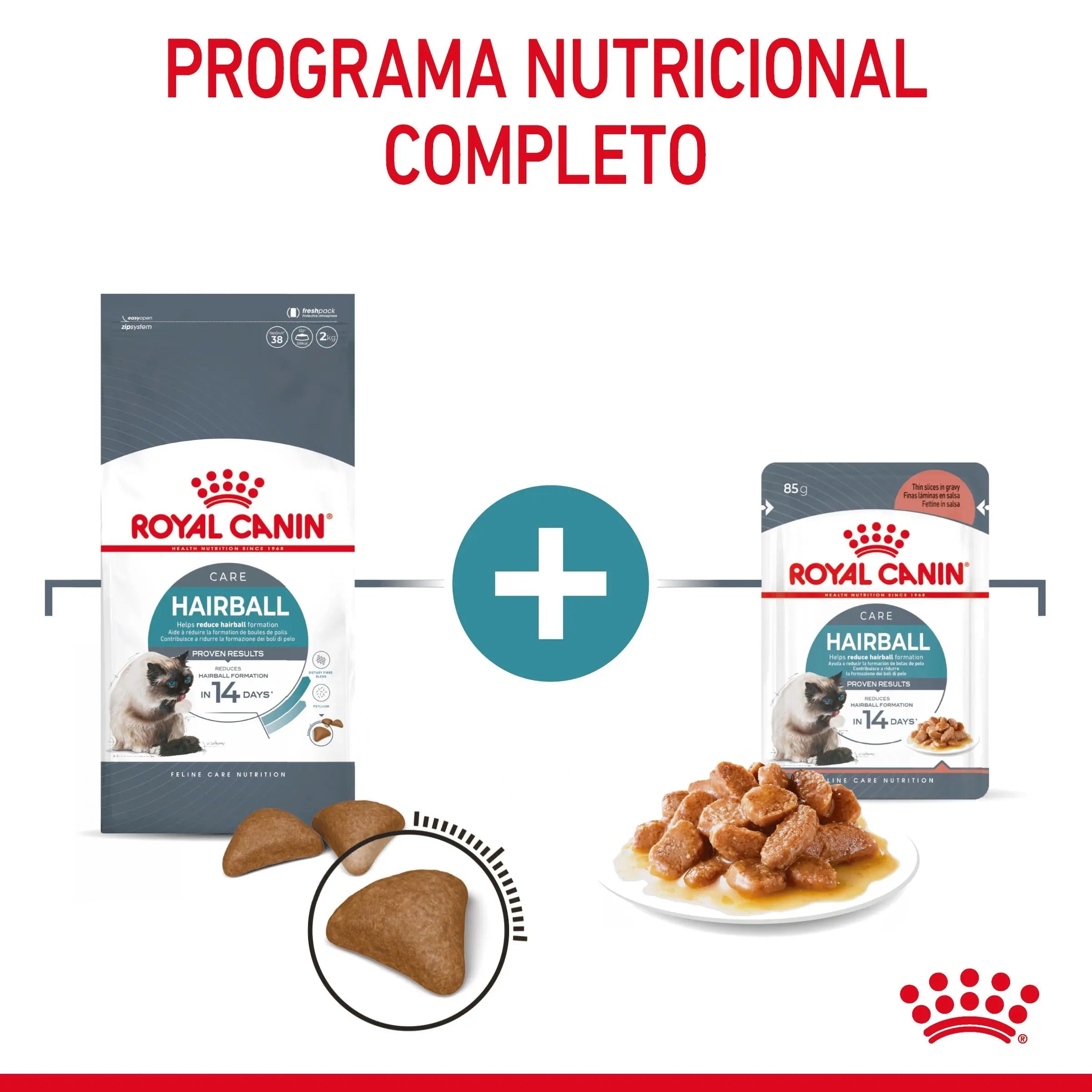 Royal Canin Hairball Care Finas Láminas en Salsa 85 g Húmedo para Gatos ROYAL CANIN Mascotas-Ávila