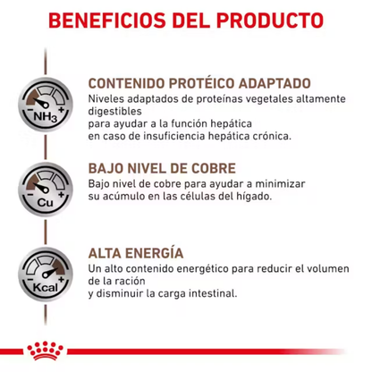 Royal Canin Hepatic Hf16 ROYAL CANIN Mascotas-Ávila