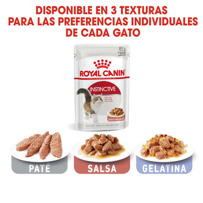 Royal Canin Instinctive Adulto 85 g Húmedo | Paté, Gelatina o Salsa ROYAL CANIN Mascotas-Ávila