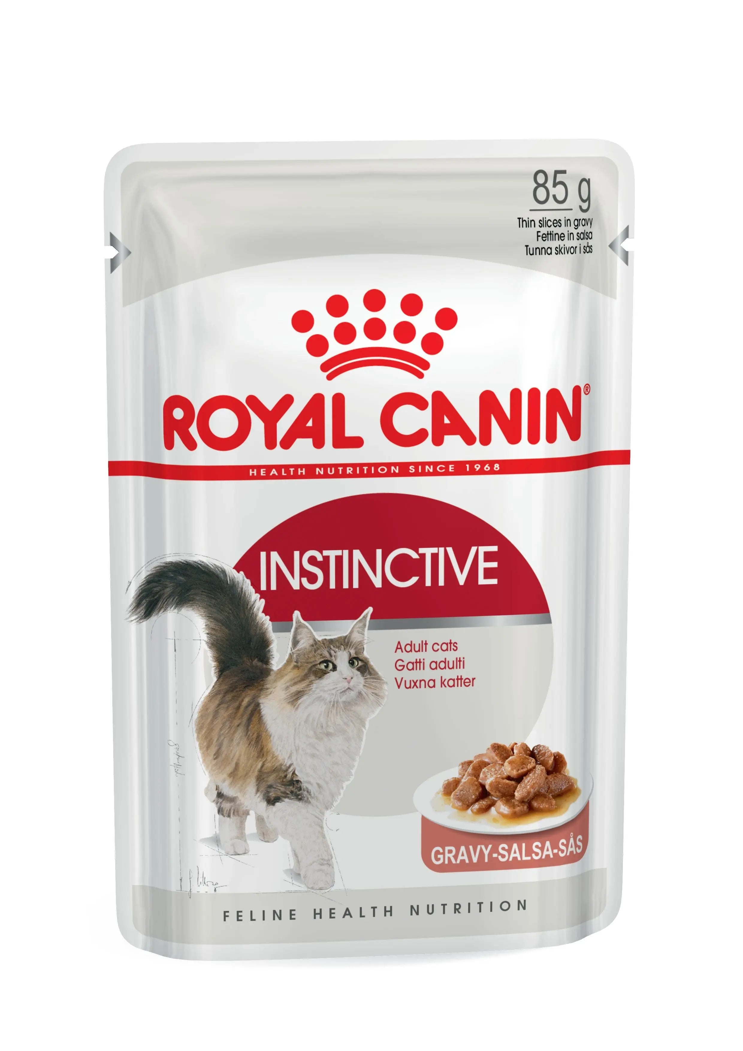 Salsa Royal Canin Instinctive Adulto 85 g Húmedo | Paté, Gelatina o Salsa ROYAL CANIN Mascotas-Ávila