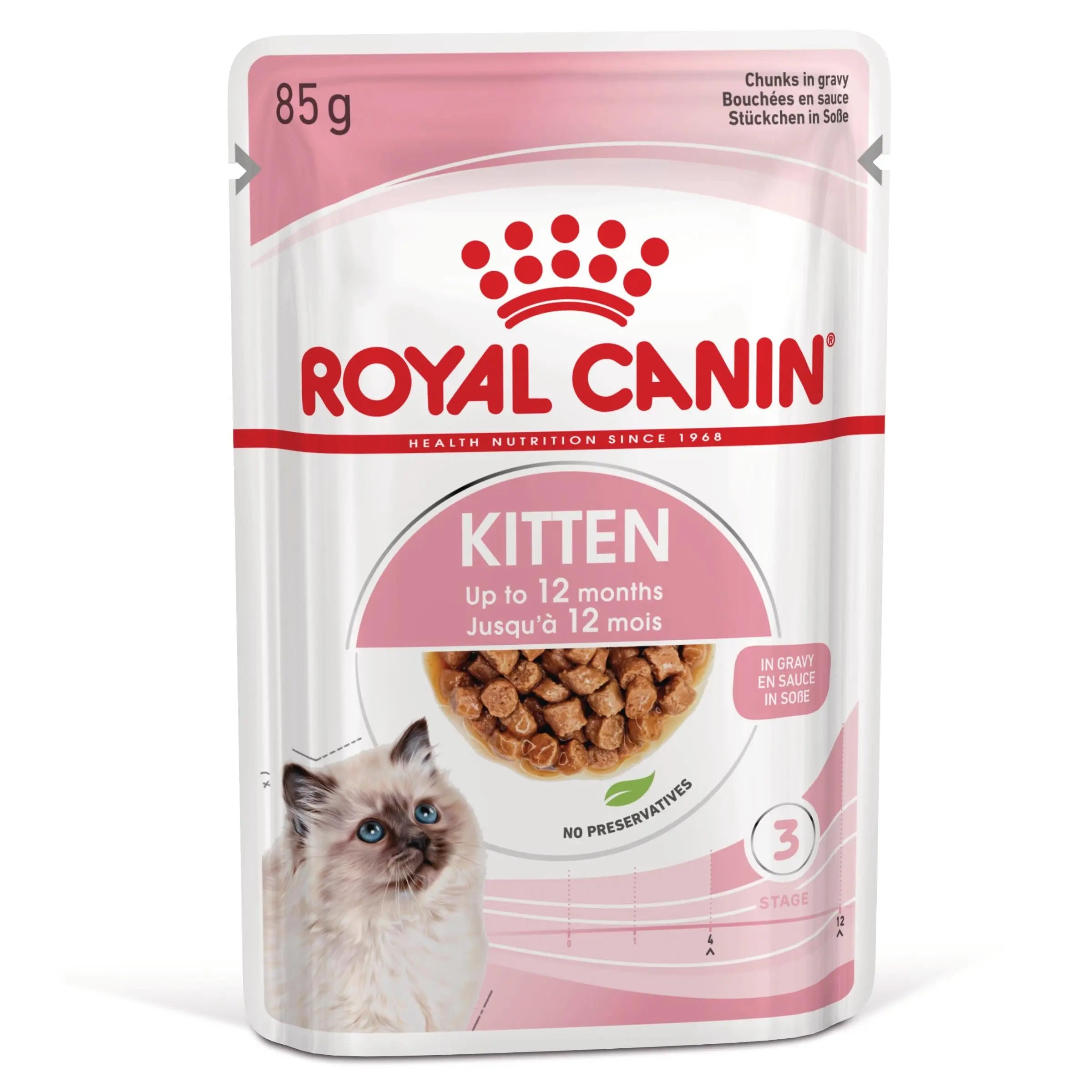 Salsa Royal Canin Kitten Húmedo 85 g para Gatos | Salsa, Gelatina o Paté ROYAL CANIN Mascotas-Ávila