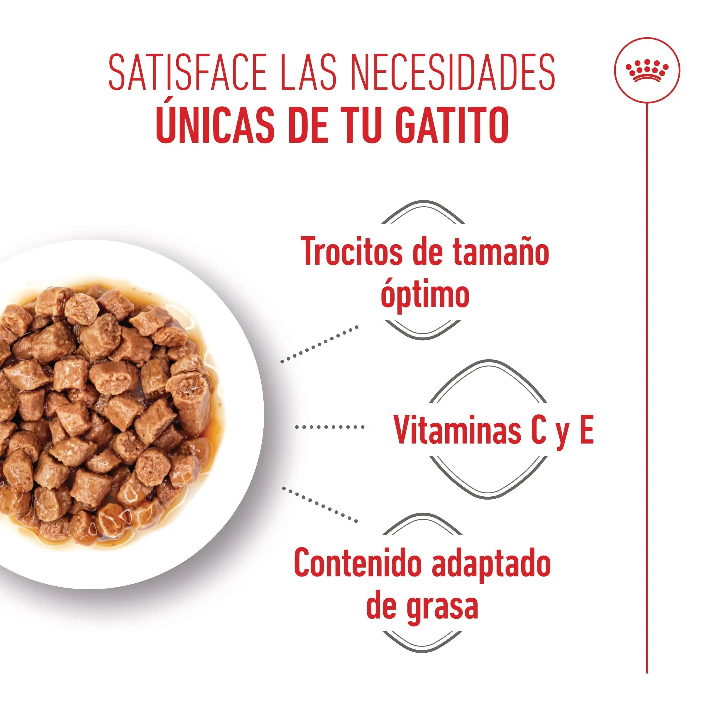 Royal Canin Kitten Sterilized en Salsa 85 g Comida Húmeda para Gatitos ROYAL CANIN Mascotas-Ávila