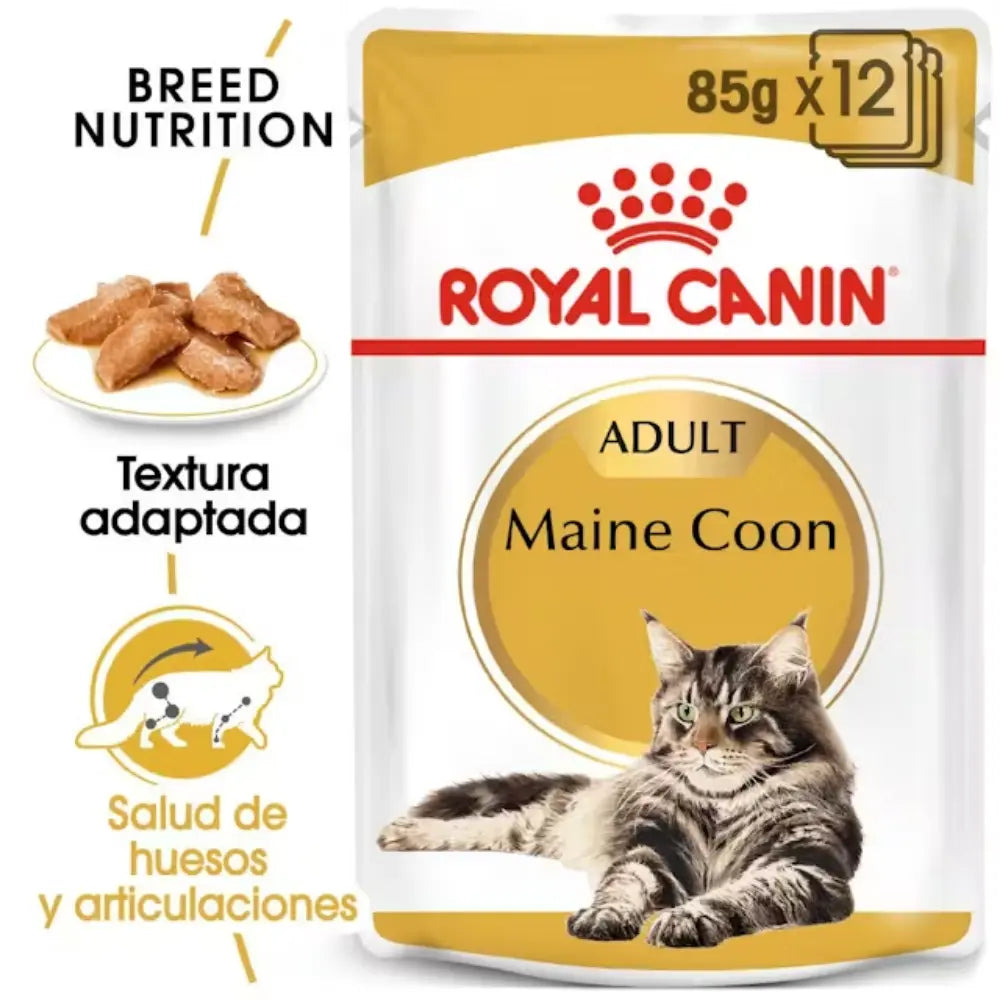 Royal Canin Maine Coon 85 g Paté Húmedo para Gatos ROYAL CANIN Mascotas-Ávila