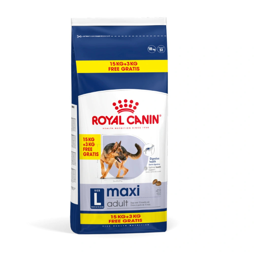 Royal Canin Maxi Adult Pienso para Perros 18kg ROYAL CANIN Mascotas-Ávila
