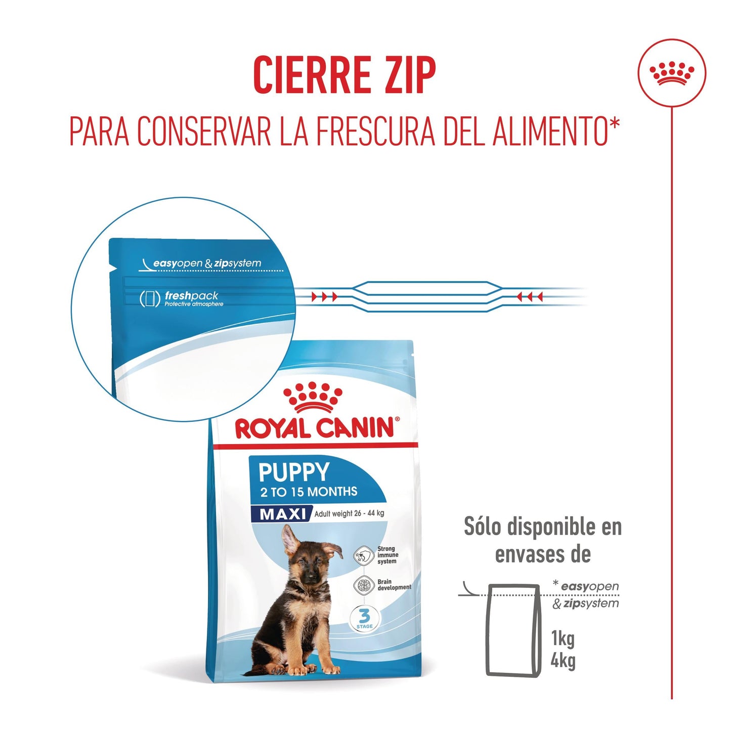 Royal Canin Maxi Puppy Pienso para Cachorros ROYAL CANIN Mascotas-Ávila