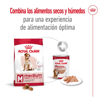 Royal Canin Medium Adult 7+ Pienso para Perros ROYAL CANIN Mascotas-Ávila