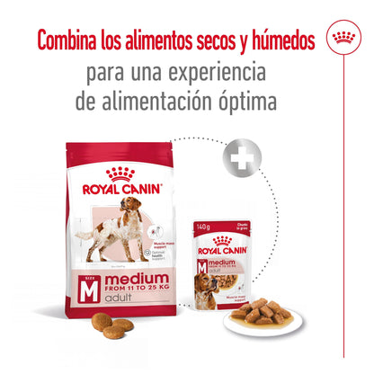 Royal Canin Medium Adult Pienso para Perros ROYAL CANIN Mascotas-Ávila