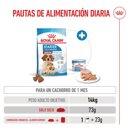 Royal Canin Medium Starter Mother & Babydog Pienso para Cachorros y Madres Lactantes ROYAL CANIN Mascotas-Ávila