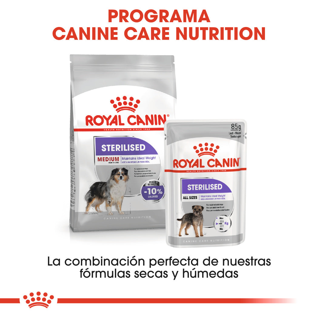 Royal Canin Medium Sterilized Care Pienso para Perros Esterilizados ROYAL CANIN Mascotas-Ávila