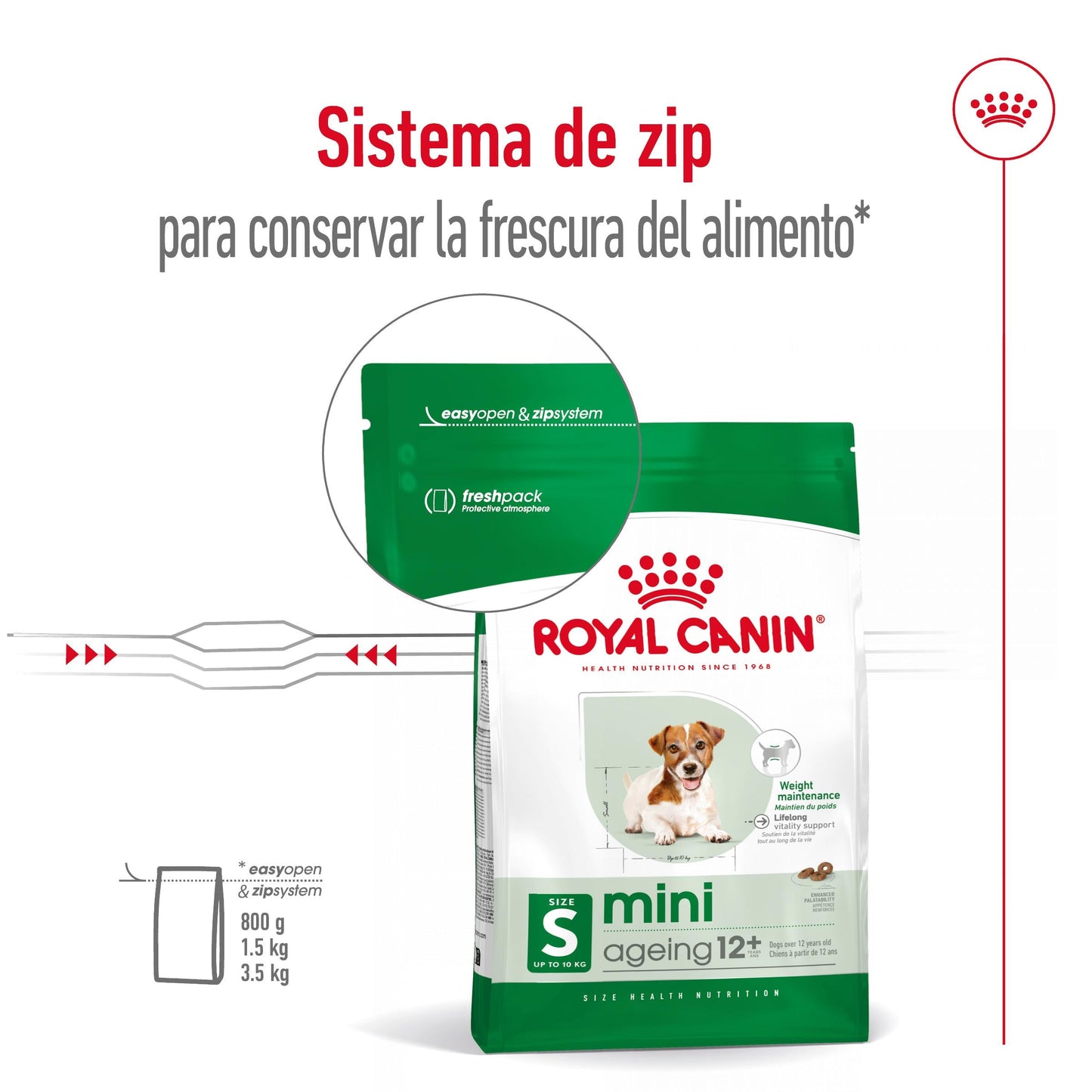Royal Canin Mini Ageing+12 Pienso para Perros Senior ROYAL CANIN Mascotas-Ávila