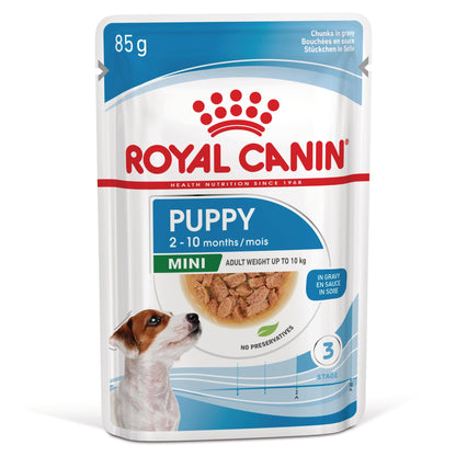 Royal Canin Mini Puppy | Adult | Ageing 85 g Paté Húmedo para Perros ROYAL CANIN Mascotas-Ávila