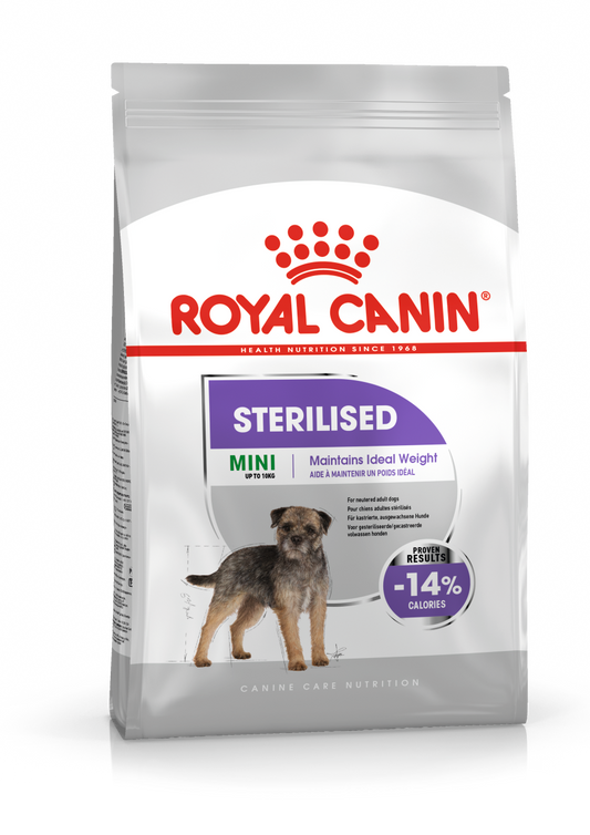 Royal Canin Mini Sterilized Care Pienso para Perros Esterilizados ROYAL CANIN Mascotas-Ávila