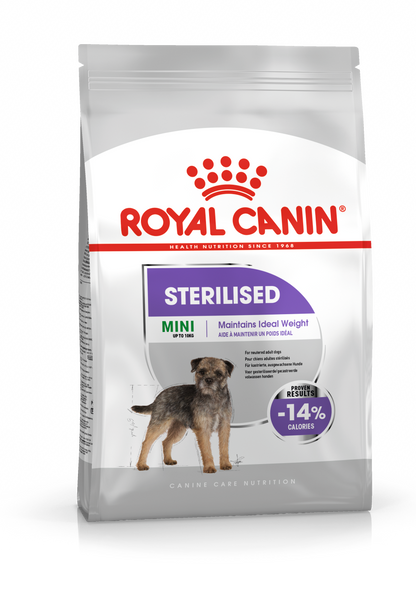 Royal Canin Mini Sterilized Care Pienso para Perros Esterilizados ROYAL CANIN Mascotas-Ávila