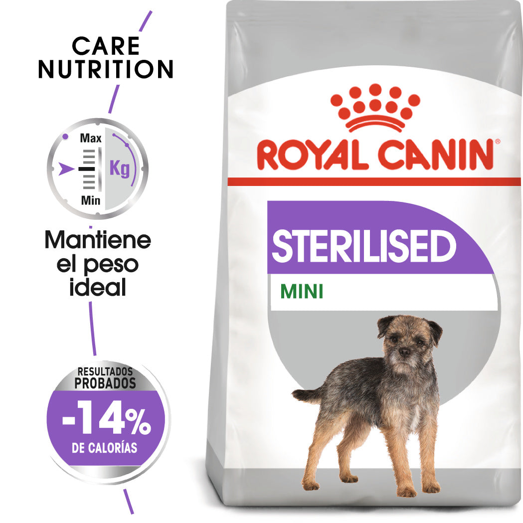 Royal Canin Mini Sterilized Care Pienso para Perros Esterilizados ROYAL CANIN Mascotas-Ávila