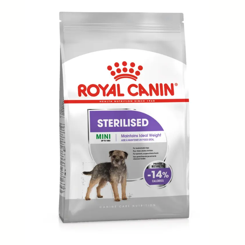 Royal Canin Mini Sterilized Care Pienso para Perros Esterilizados ROYAL CANIN Mascotas-Ávila