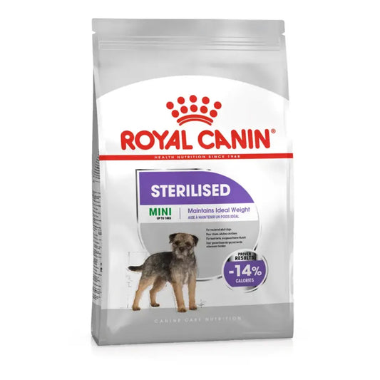 Royal Canin Mini Sterilized Care Pienso para Perros Esterilizados ROYAL CANIN Mascotas-Ávila