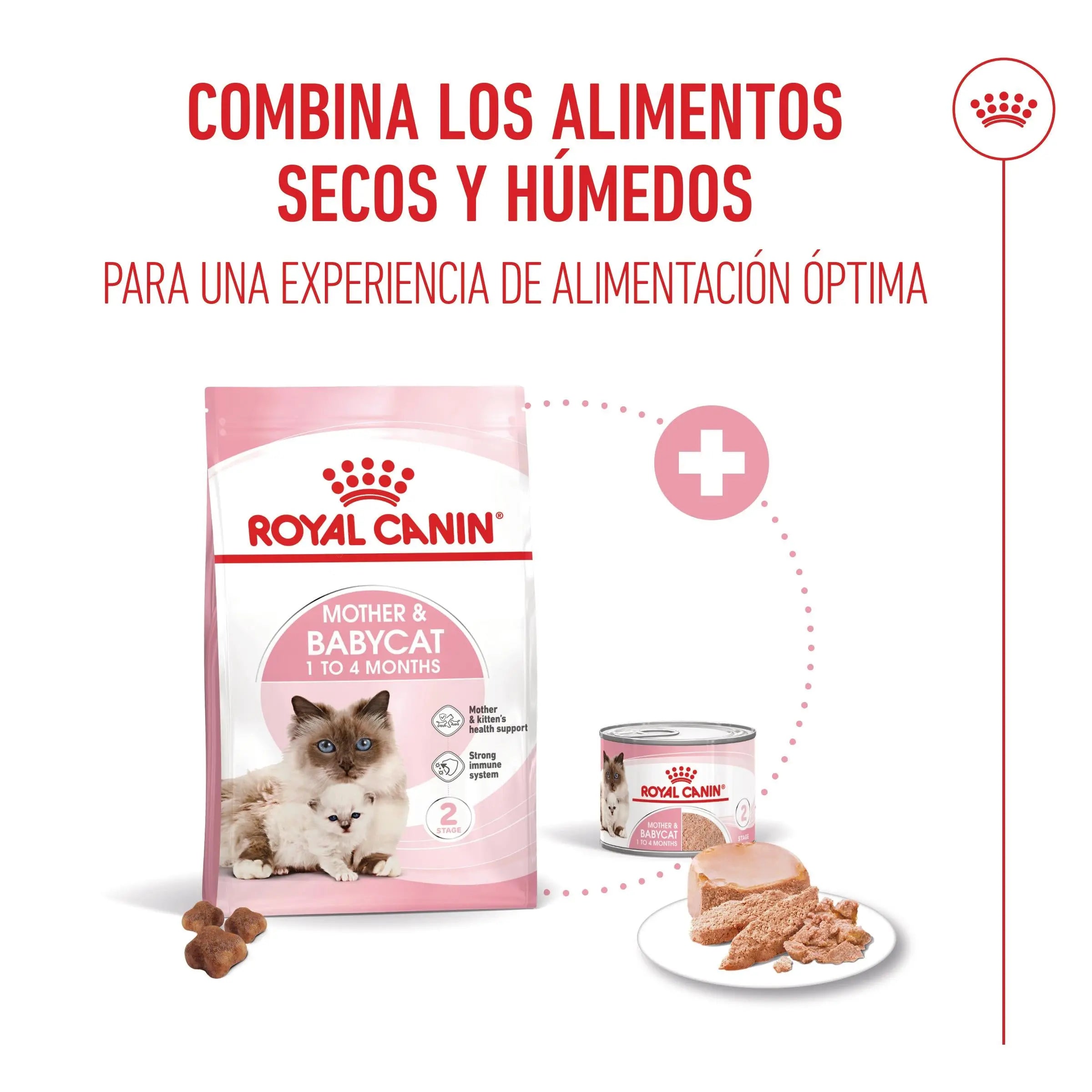 Royal Canin Mother & Babycat 195 g Mousse para Gatitos y Gatas Embarazadas o en Lactancia ROYAL CANIN Mascotas-Ávila