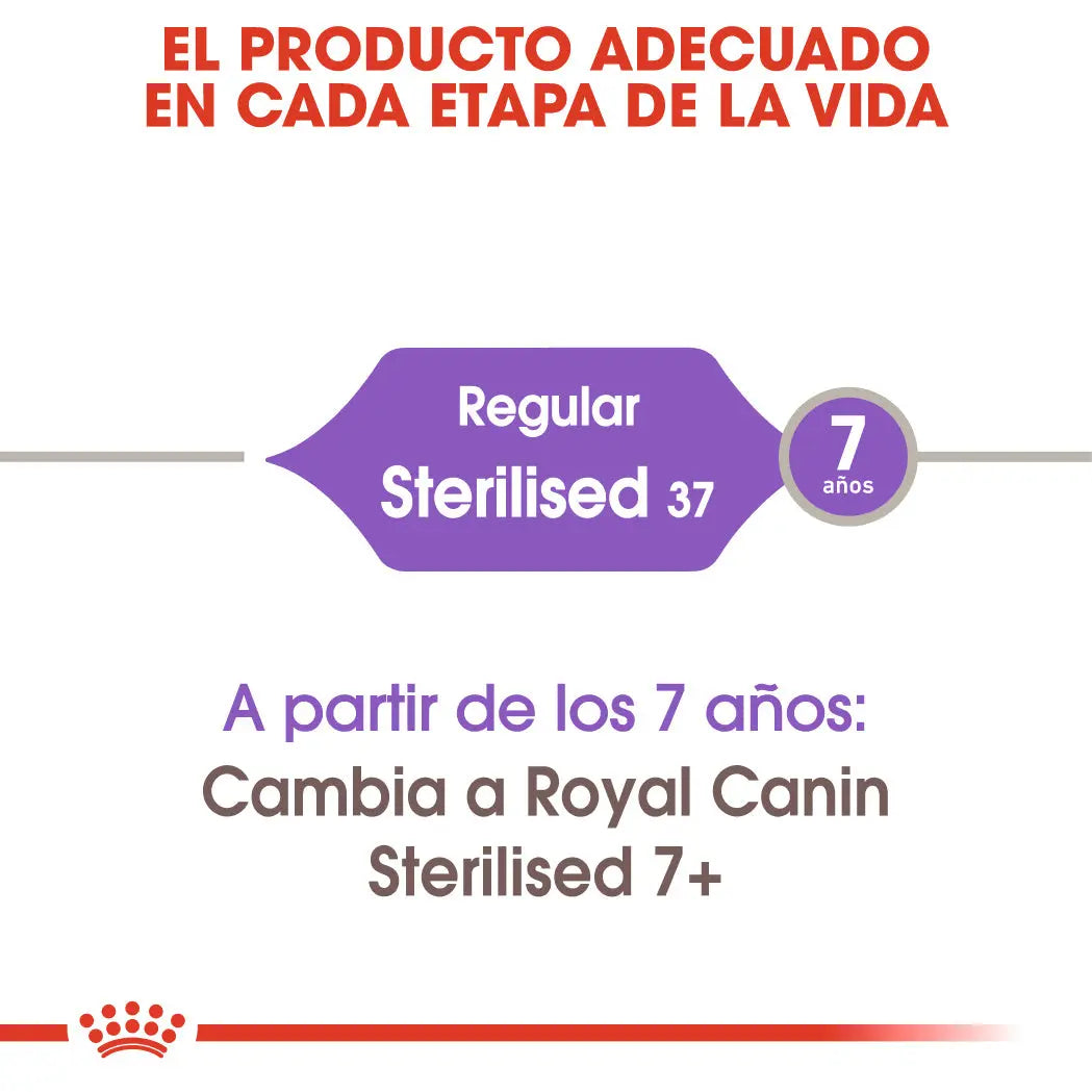 Royal Canin Sterilized 37 Pienso para Gatos Esterilizados ROYAL CANIN Mascotas-Ávila