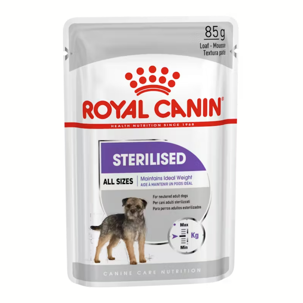 Royal Canin Sterilized Care Paté 85 g Comida Húmeda para Perros ROYAL CANIN Mascotas-Ávila