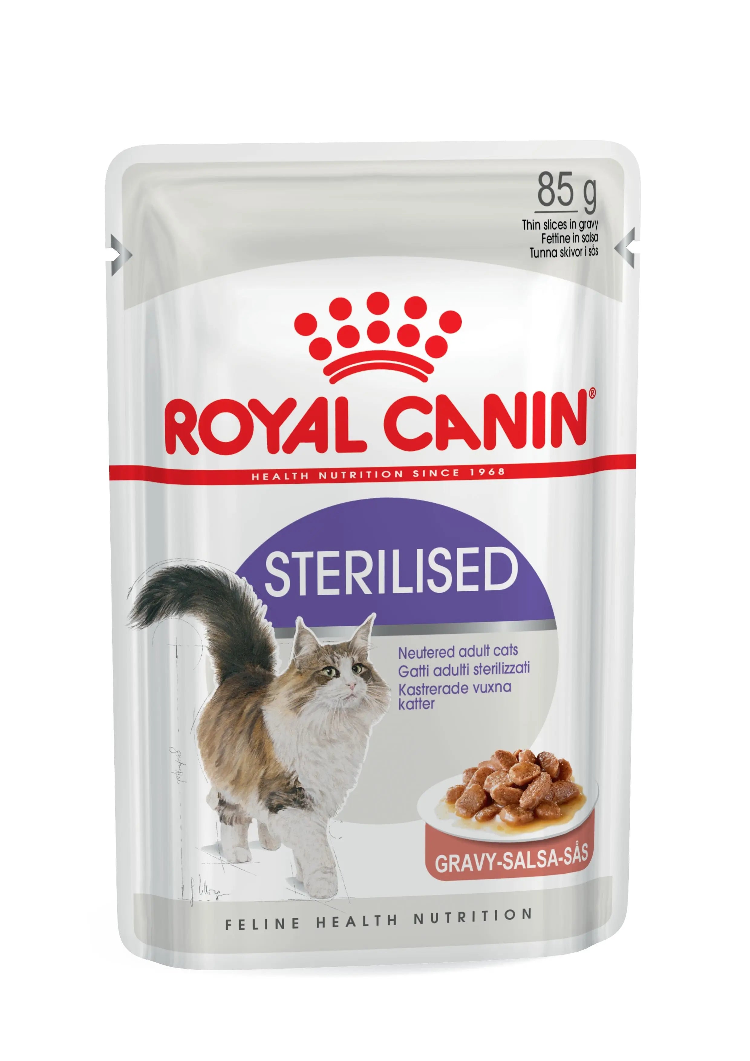 Royal Canin Sterilized Salsa 85 g Comida Húmeda para Gatos ROYAL CANIN Mascotas-Ávila