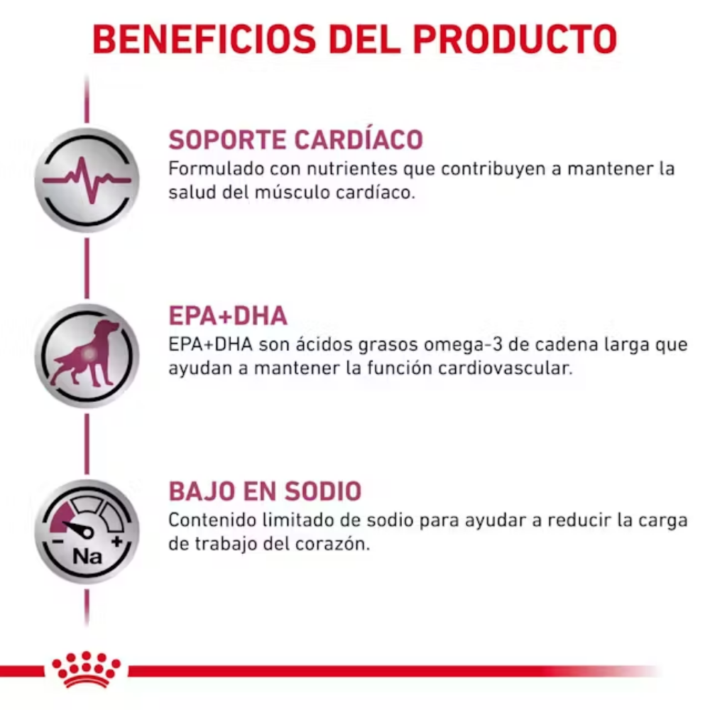 Royal Canin Veterinary Cardiac Ec26 2 kg Perro ROYAL CANIN VETERINARY Mascotas-Ávila