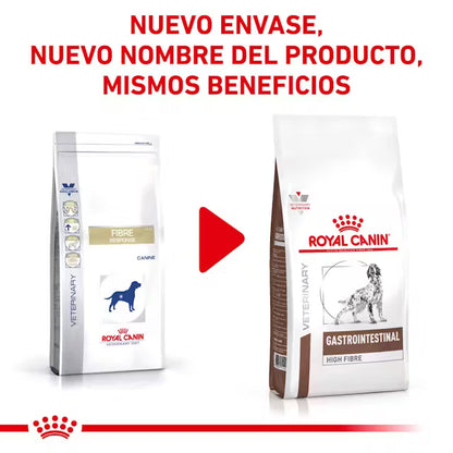 Royal Canin Veterinary Gastrointestinal High Fibre Pienso para Perros ROYAL CANIN VETERINARY Mascotas-Ávila